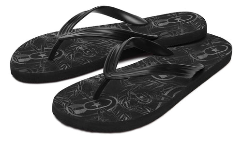 Flip Flops - "It's 5 o'clock Somewhere" (Grey)